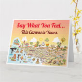 Aangepaste enorme SoCal-Kaart Kaart (Gele Bloem)