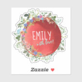 Aangepaste Envelop Seal Sticker (Vel)