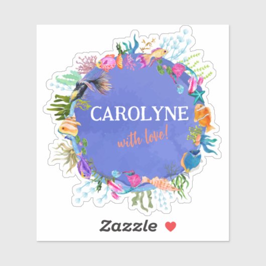 Aangepaste Envelop Seal Sticker (Vel)