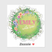 Aangepaste Envelop Seal Sticker (Vel)