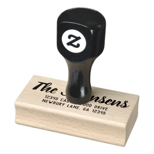 Aangepaste enveloppe voor het retourneren van fami rubberstempel (Stempel)