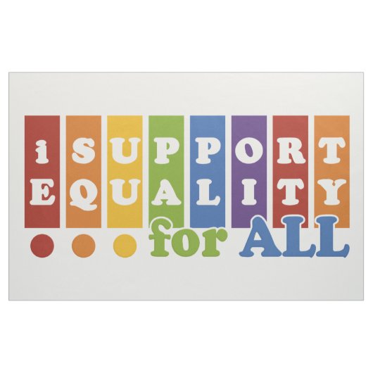Aangepaste Equal Rights-structuur Stof (Yard (91,4 cm))