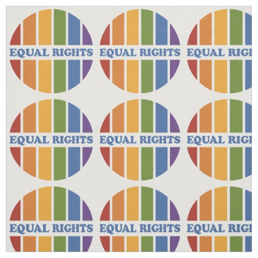 Aangepaste Equal Rights-structuur Stof (Swatch)