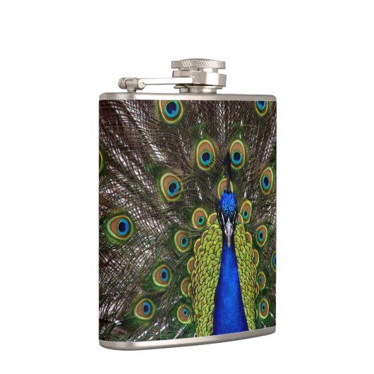 Aangepaste erlenmeyer voor proud Peacock Heupfles (Rechts)