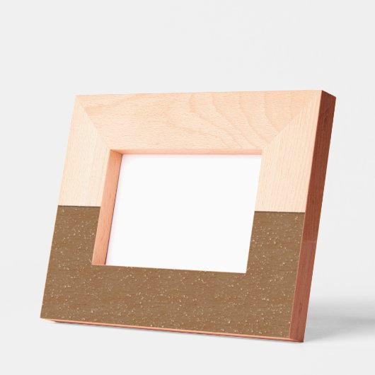 Aangepaste esdoorn en walnoot Lijst – Horizontale  Gegraveerde Lijstjes (Links)