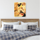 Aangepaste  esthetiek Japan Kimono Canvas Afdruk (Insitu (Slaapkamer))