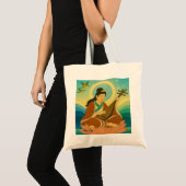 Aangepaste esthetiek Japan Lucky Goddess Myth Tote Bag (Voorkant (product))