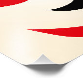 Aangepaste esthetische grillige Japanse Kabuki Foto Afdruk (Hoek)