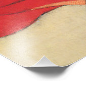 Aangepaste  esthetische Japan Kimono illustratie Foto Afdruk (Hoek)