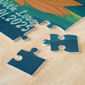Aangepaste esthetische Japan Kimono illustratie Legpuzzel (Zijkant)