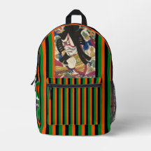 Aangepaste esthetische Japanse Kabuki Stripe