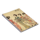 Aangepaste  esthetische JapanseKimono Art Notitieboek (Rechterzijde)