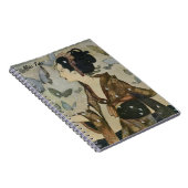 Aangepaste  esthetische JapanseKimono Art Notitieboek (Rechterzijde)