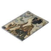 Aangepaste  esthetische JapanseKimono Art Notitieboek (Linkerzijde)