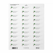 Aangepaste etikettering voor wilde aardbeien inbli etiket (Full Sheet)