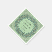 Aangepaste Eucalyptus begrafenis - Elegant monumen Servet (Hoek)