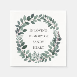 Aangepaste Eucalyptus begrafenis - Elegant monumen Servet