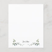 Aangepaste Eucalyptus Greenery (Voorkant)