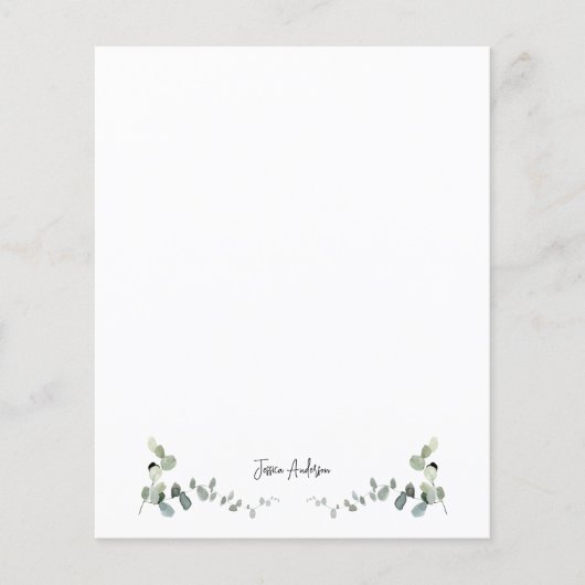 Aangepaste Eucalyptus Greenery (Voorkant)