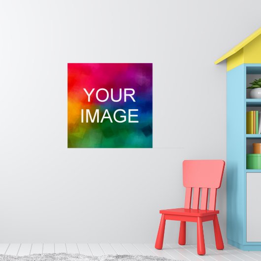 Aangepaste evenement trouwfeest familiefeest foto  poster (Kinderkamer 1)