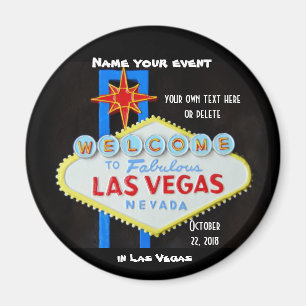 Aangepaste evenement voor Las Vegas Magneet