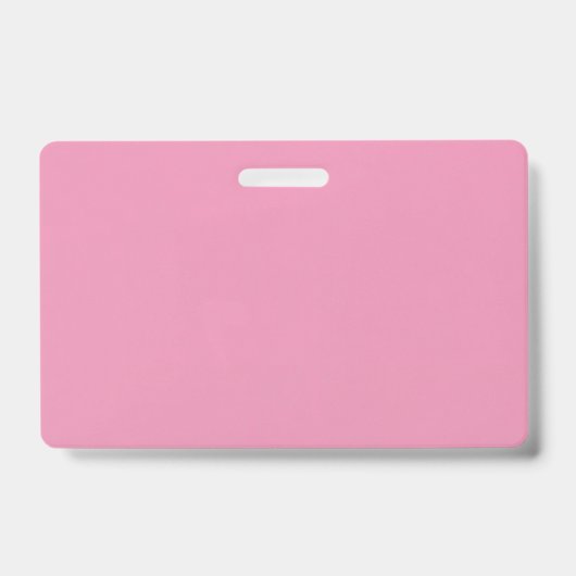 Aangepaste evenementbadges | Duurzame horizontale  Badge (Voorzijde)