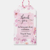 Aangepaste Event Bedank Geschenklabels Cadeaulabel (Voorkant)