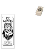 Aangepaste Ex Libris, bibliotheekboek van Forest W Rubberstempel (Gestempeld)