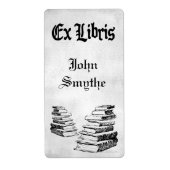 Aangepaste Ex Libris Boeken Bookplate Labels (Voorkant)