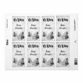 Aangepaste Ex Libris Boeken Bookplate Labels (Full Sheet)