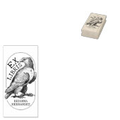 Aangepaste Ex Libris  Eagle, Boek Rubberstempel (Gestempeld)
