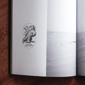 Aangepaste Ex Libris  Eagle, Boek Rubberstempel