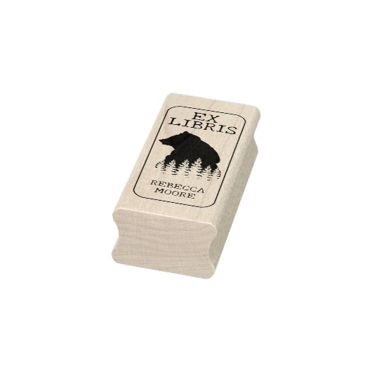 Aangepaste Ex Libris, Forest Beer Library Boek Rubberstempel (Stempel)