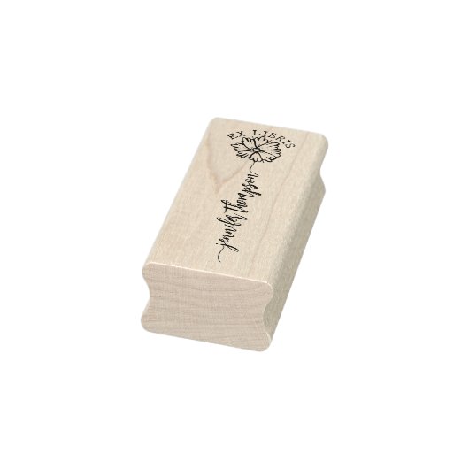 Aangepaste Ex Libris, Script Flower Book Rubberstempel (Stempel)