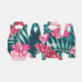 Aangepaste exotische zomerFloral Bedankdoosjes (Uitgevouwen)