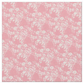 Aangepaste fabric-roze en witte Floral Stof (Close Up)