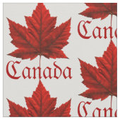 Aangepaste fabric van Canada Fabric Canada Flag Fa Stof (Close Up)