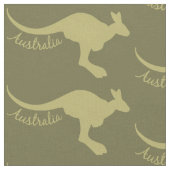 Aangepaste fabriekskangaroo kleurstof stof (Close Up)