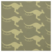 Aangepaste fabriekskangaroo kleurstof stof (Swatch)