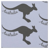 Aangepaste fabriekskangaroo kleurstof stof (Close Up)