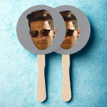 Aangepaste Face Cutout Bachelor Party Verjaardag Handwaaier<br><div class="desc">Aangepaste Face Cutout Bachelor Party Verjaardag</div>