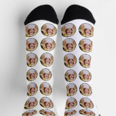 Aangepaste Face Photo Crew Sokken (Top)