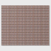 Aangepaste Faces Gitaarpatroon Cadeaupapier (Vlak)