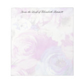 Aangepaste Faded Rozen-laptop Notitieblok (Voorkant)