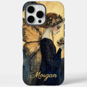 Aangepaste Fairy Navy en Goud Case-Mate iPhone Case (Achterkant)
