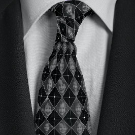 Aangepaste familie 16-foto patroon stropdas