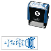 Aangepaste Familie 4 Juli Zelfinktstempel Zelfinktende Stempel (In situ)