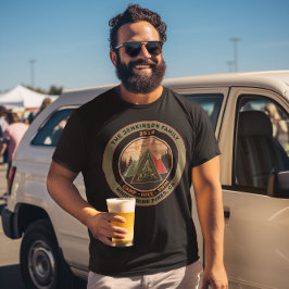 Aangepaste Familie Camping Reis Foto Tent T-shirt