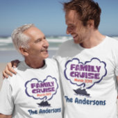 Aangepaste Familie Cruise Vakantie Datum Gepersona T-shirt