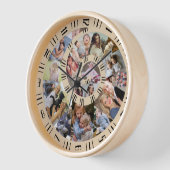 Aangepaste familie foto collage Nautilus spiral be (Hoek)